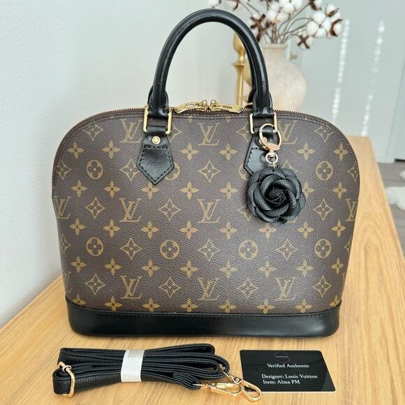 ✅AUTHENTIC✅LOUIS VUITTON ALMA PM - Picture 11 of 15